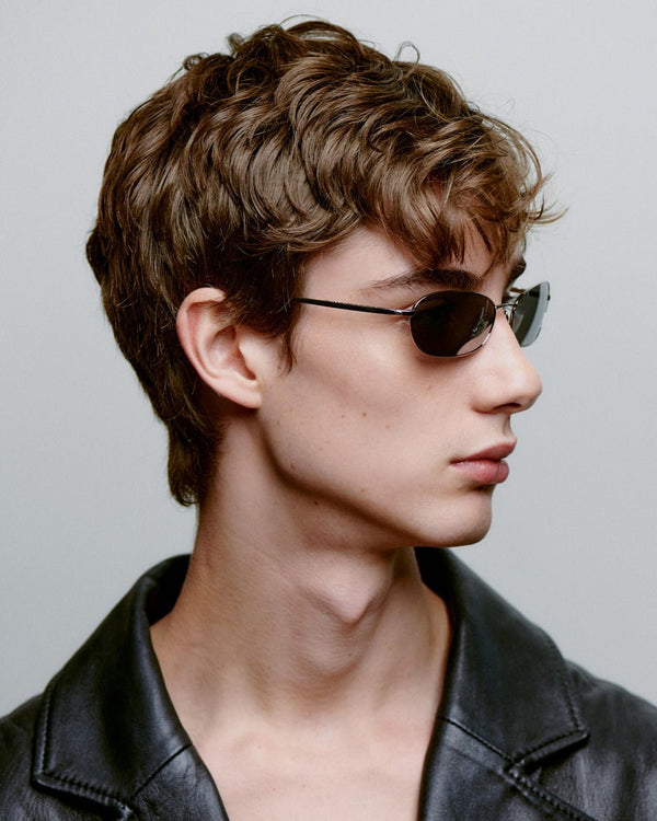 Jack / Gun Metal & Silver Mirrored Lens - Shade Files